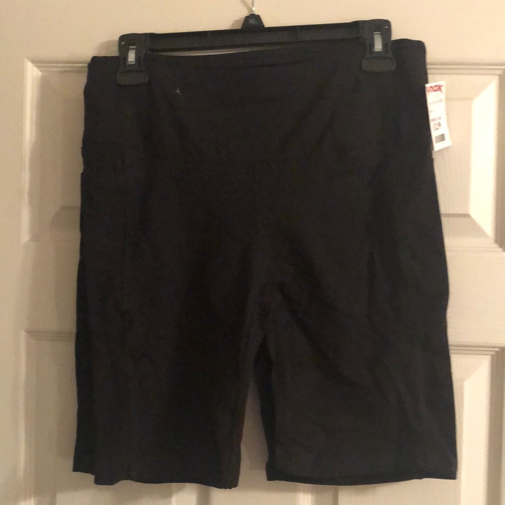 Black bike shorts